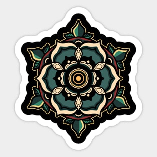 rose mandala Sticker